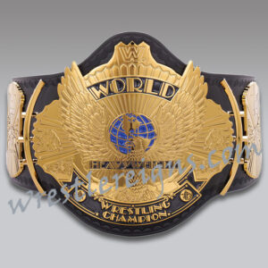 Winged Eagle WWE Championship Replica Title Belt – Premium Collector’s Edition Front View